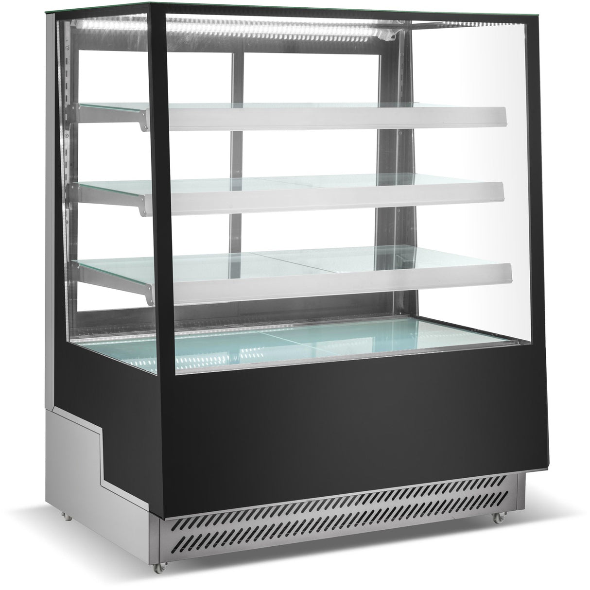 Display Merchandiser Fridge 680 Litres 3 Shelves Black | Cw500 Ncblack