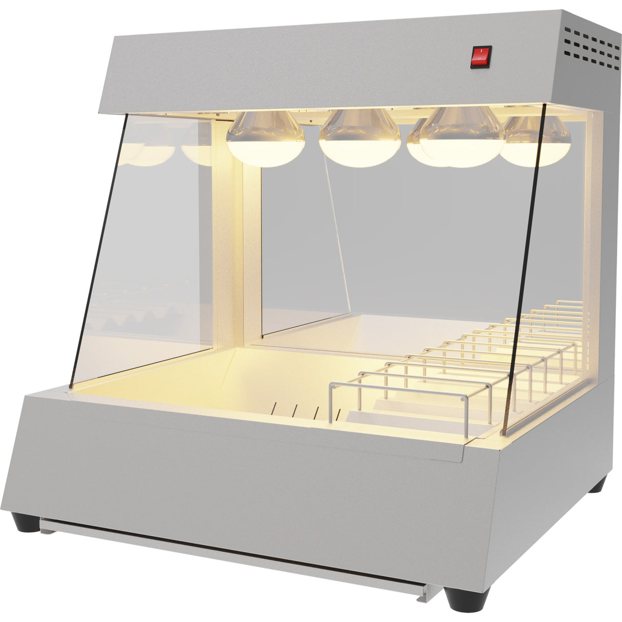 Commercial Electric Chip Scuttle &Amp; Warming Station Countertop 700x600x700mm | Cw560