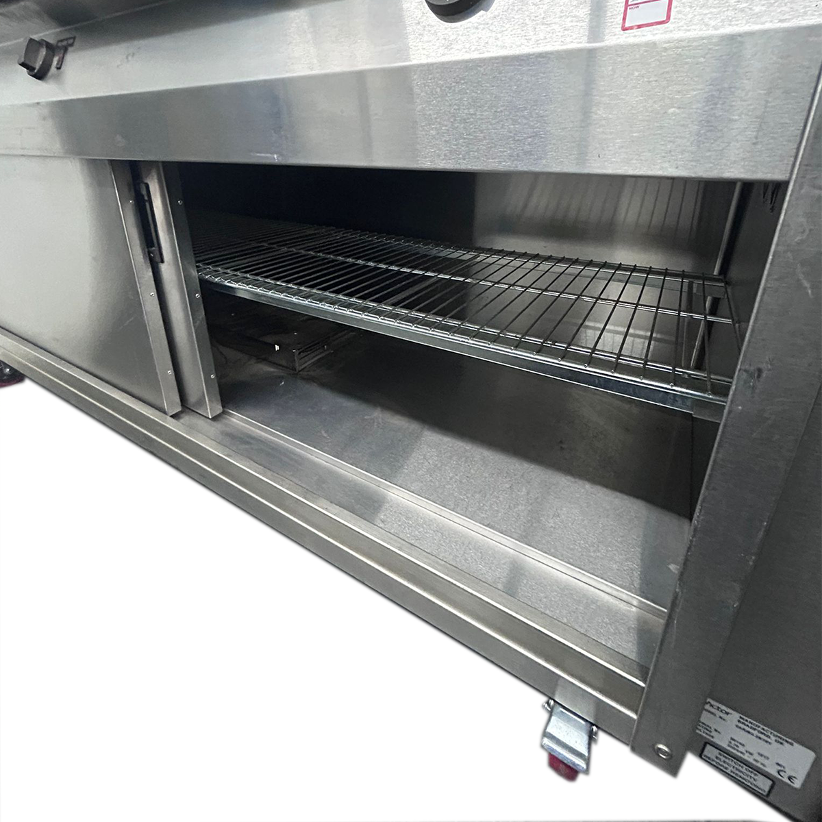 Victor Caribbean Glass Top Hot Cupboard 191x70x89cm - Refurbished