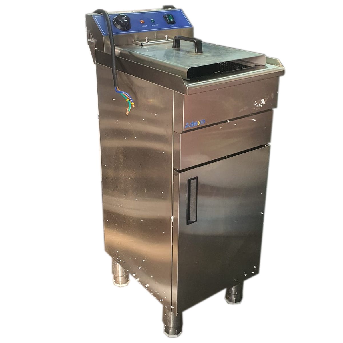 Commercial Fryer Single Electric 16 litre 5kW Free standing - Refurbished