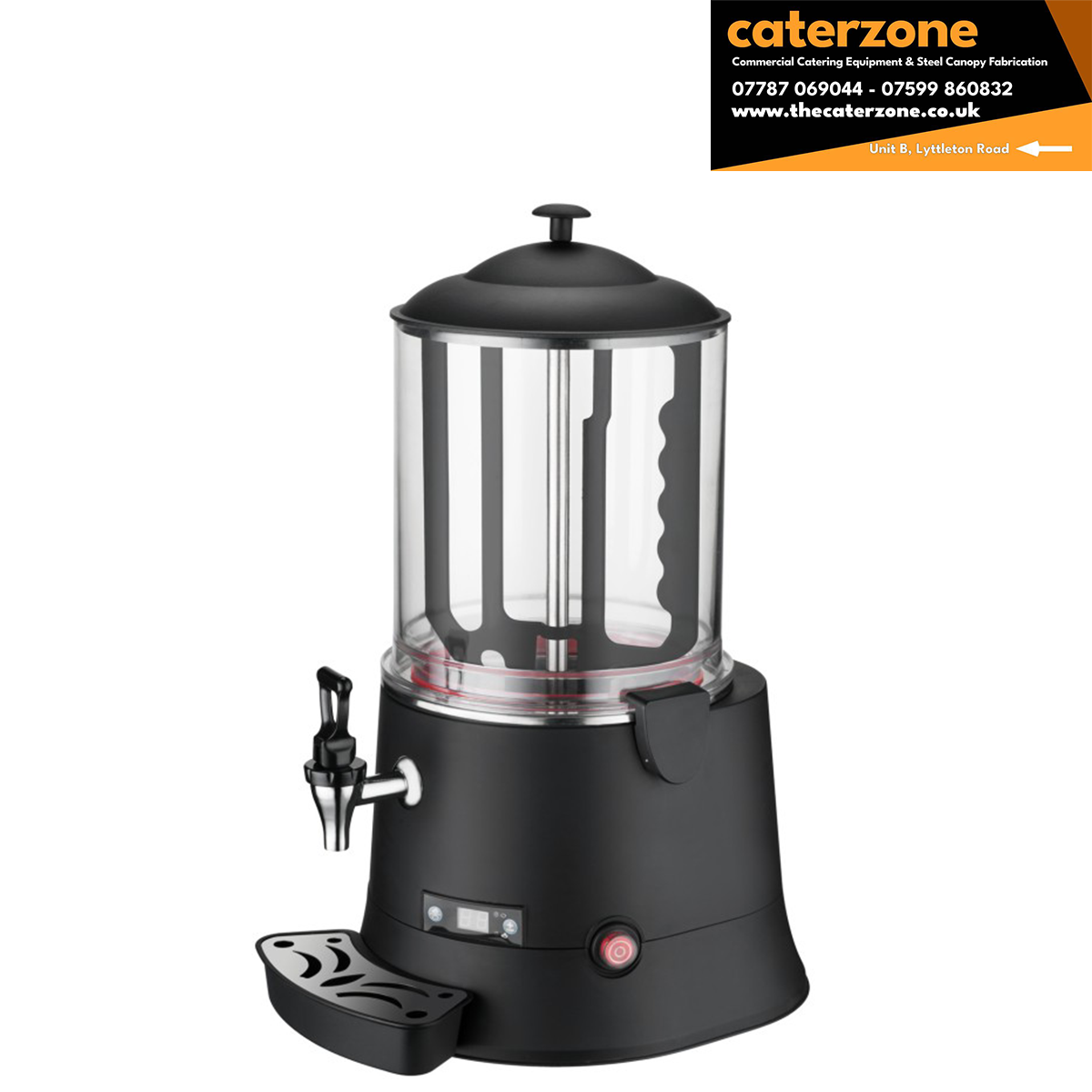 Commercial Hot Chocolate Dispenser / Drink Warmer 10 litres Digital Brand New