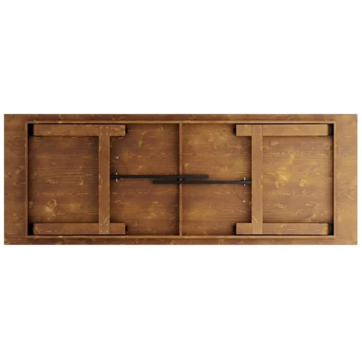 Vineyard Folding Catering Table 9ft Pine Wood 2745x1015x760mm | Dgw003240108