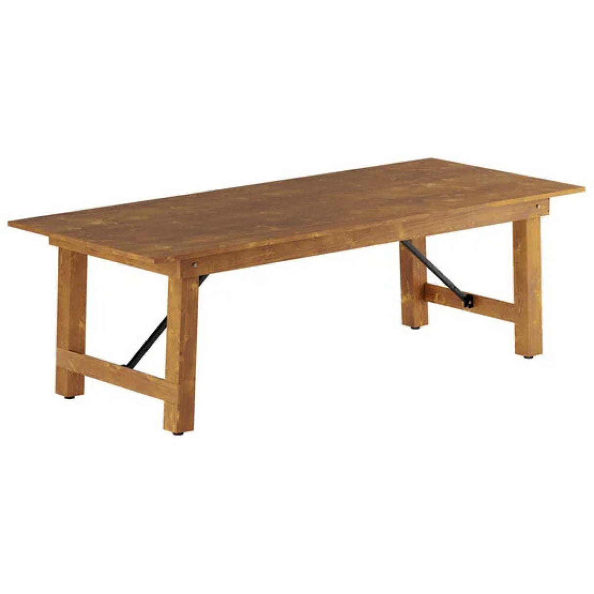 Vineyard Folding Catering Table 7ft Pine Wood 2100x1015x760mm | Dgw00324084