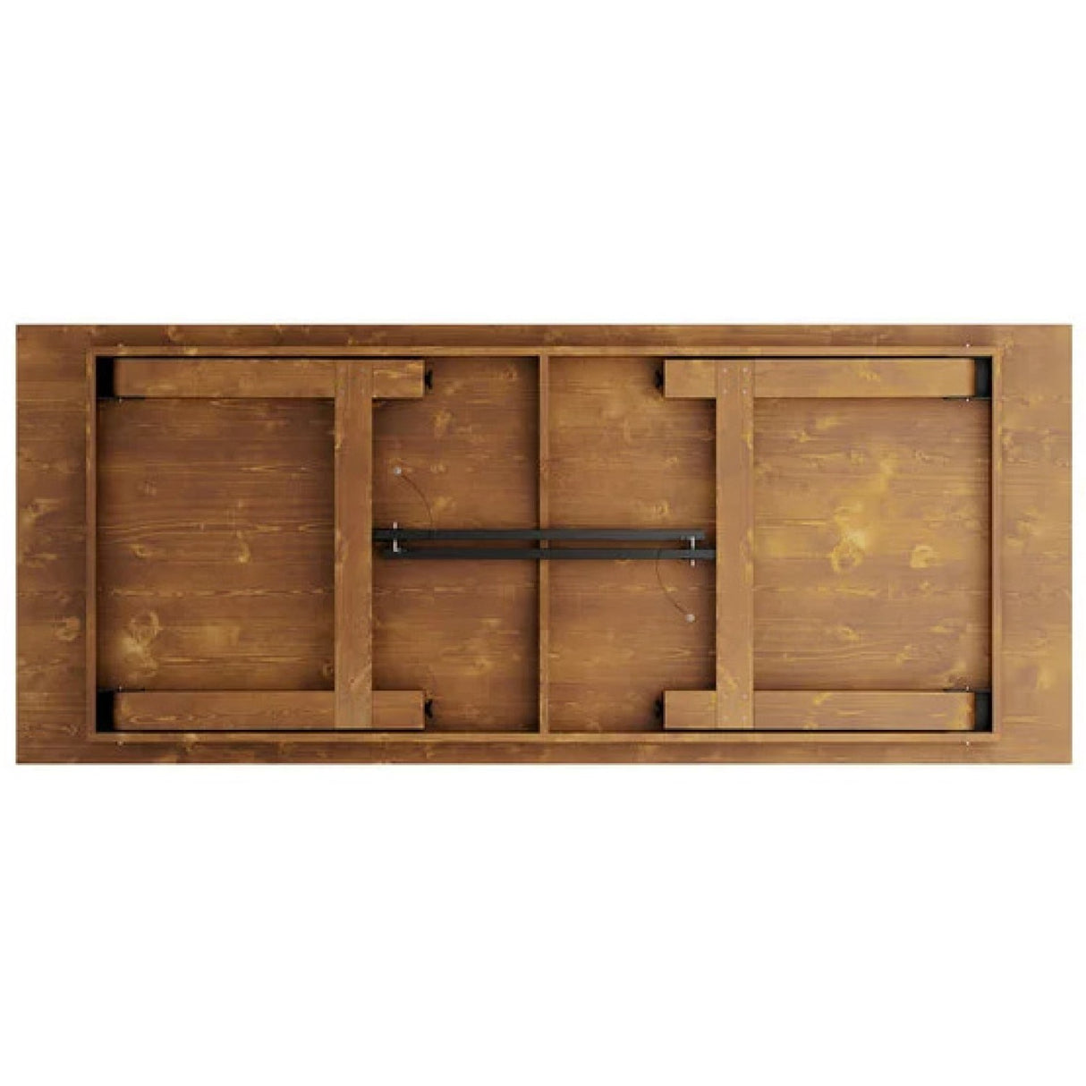 Vineyard Folding Catering Table 8ft Pine Wood 2430x1015x760mm | Dgw00324096