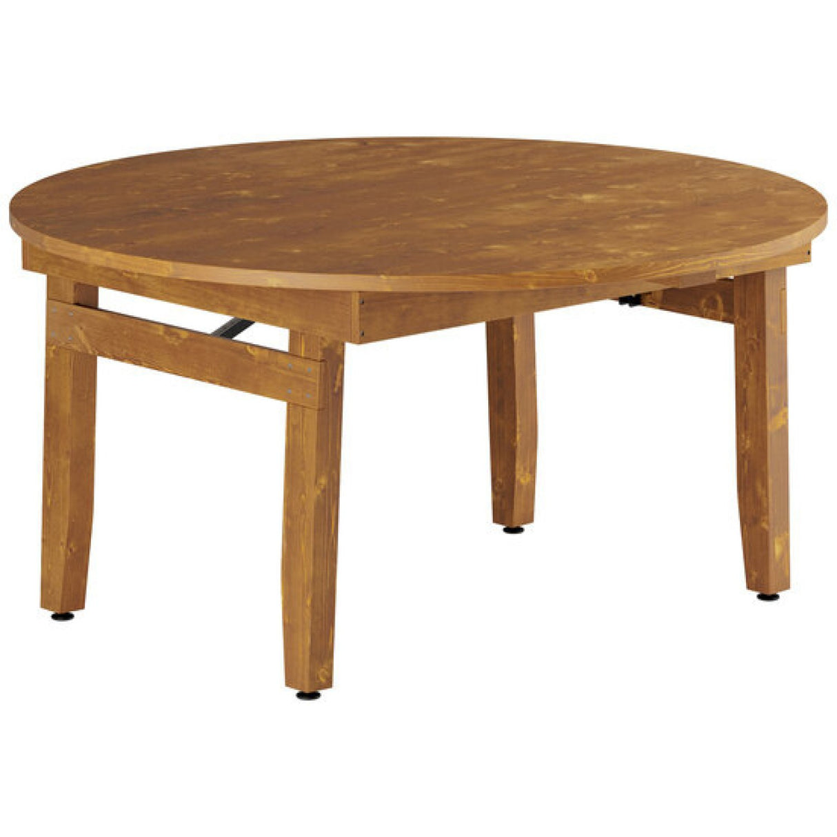 Vineyard Folding Catering Table Round 6ft Pine Wood 1800x760mm | Dgw003272 R