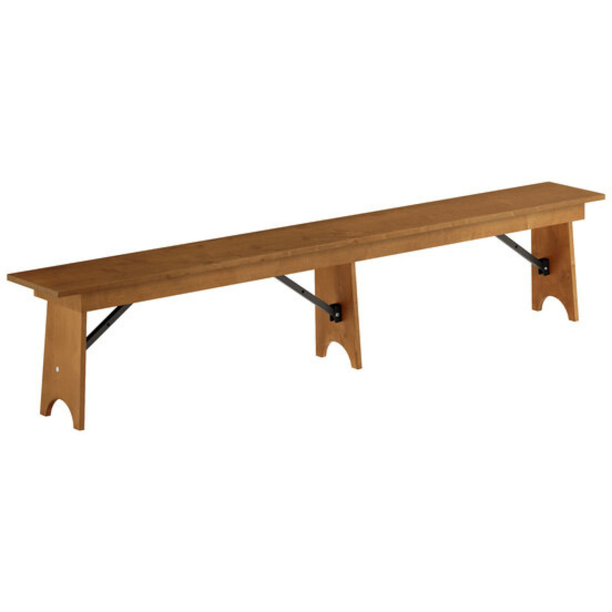 Vineyard Folding Bench 8ft Pine Wood 2400x300x457mm | Dgw00339612. Minimum Pack of 2 order required