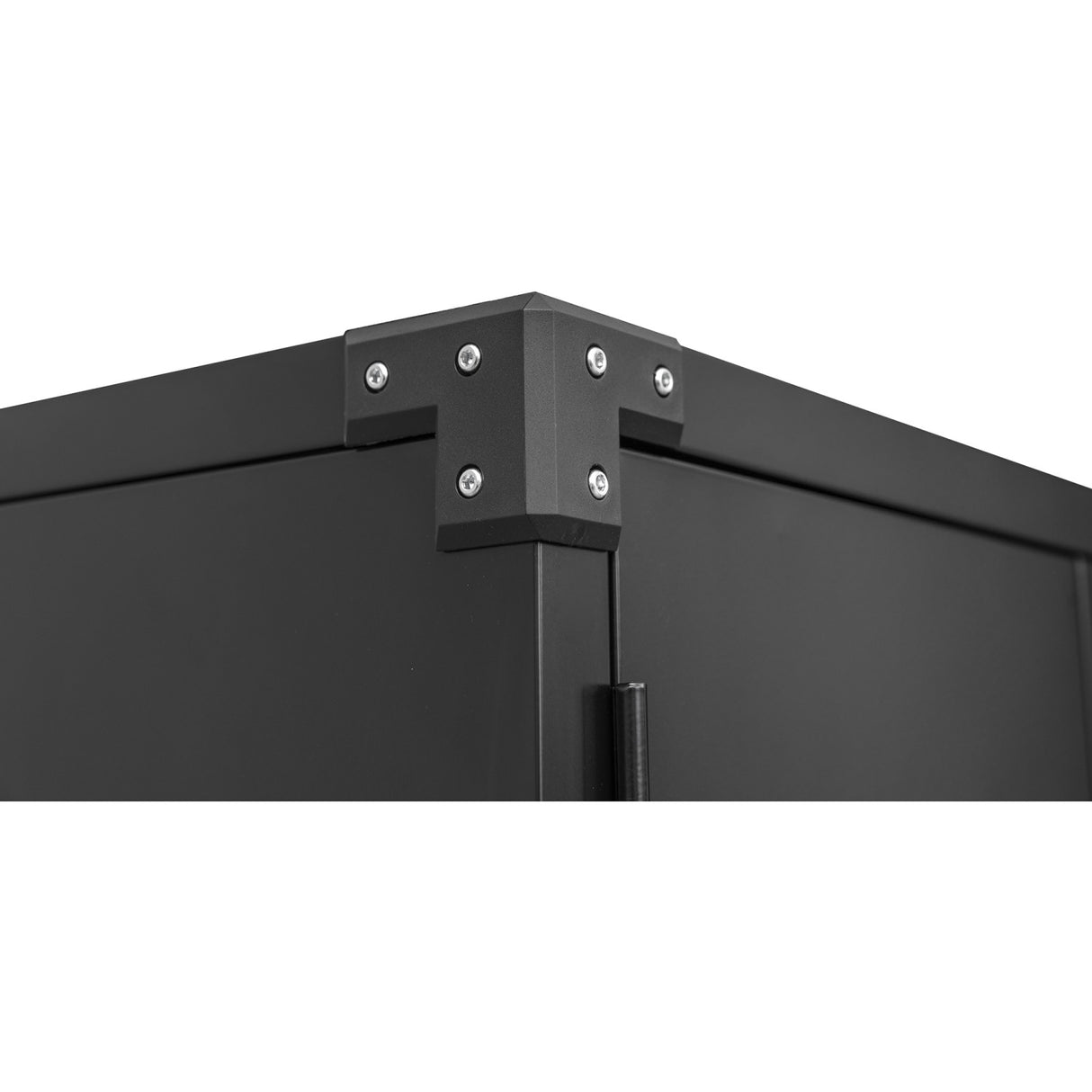 Commercial Storage Cabinet With Wheels Black 800x420x1820mm | Dl10