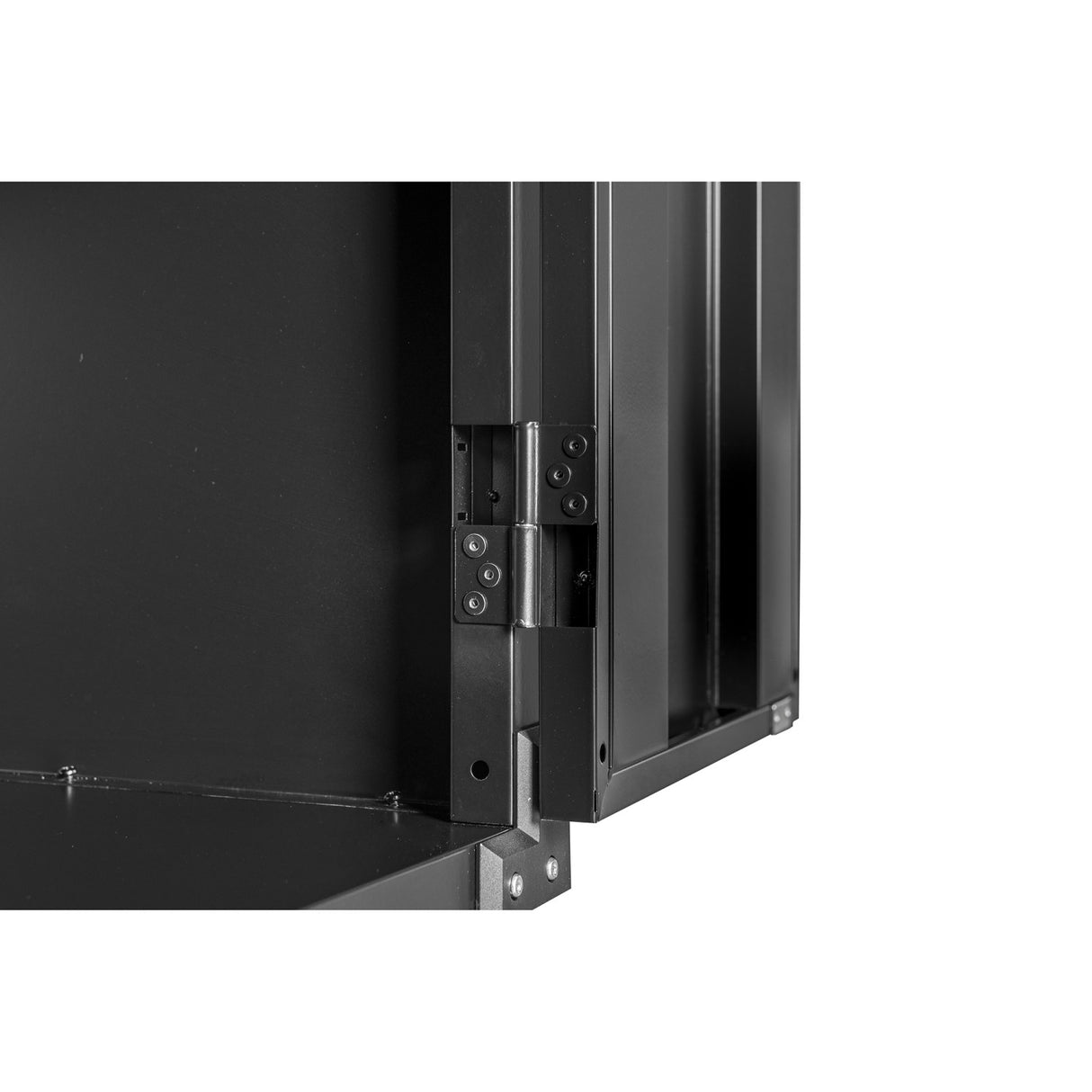 Commercial Storage Cabinet With Wheels Black 800x420x1820mm | Dl18 X