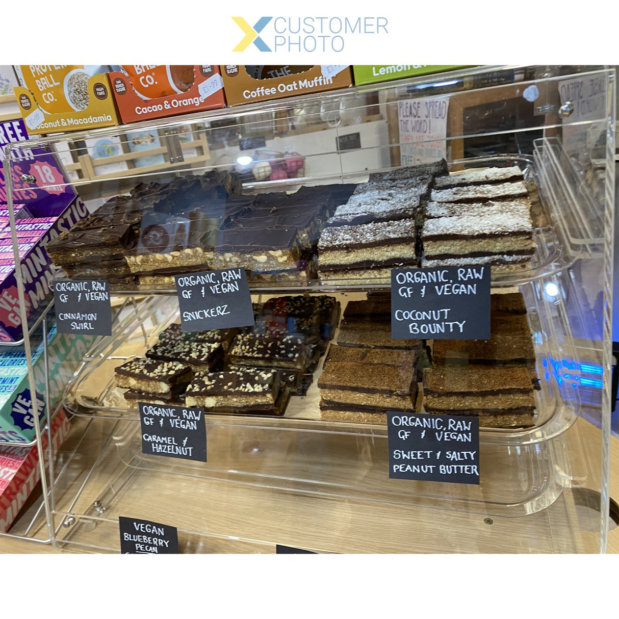 3 Tier Acrylic Bakery Display Case With Rear Doors | Dtbc10903