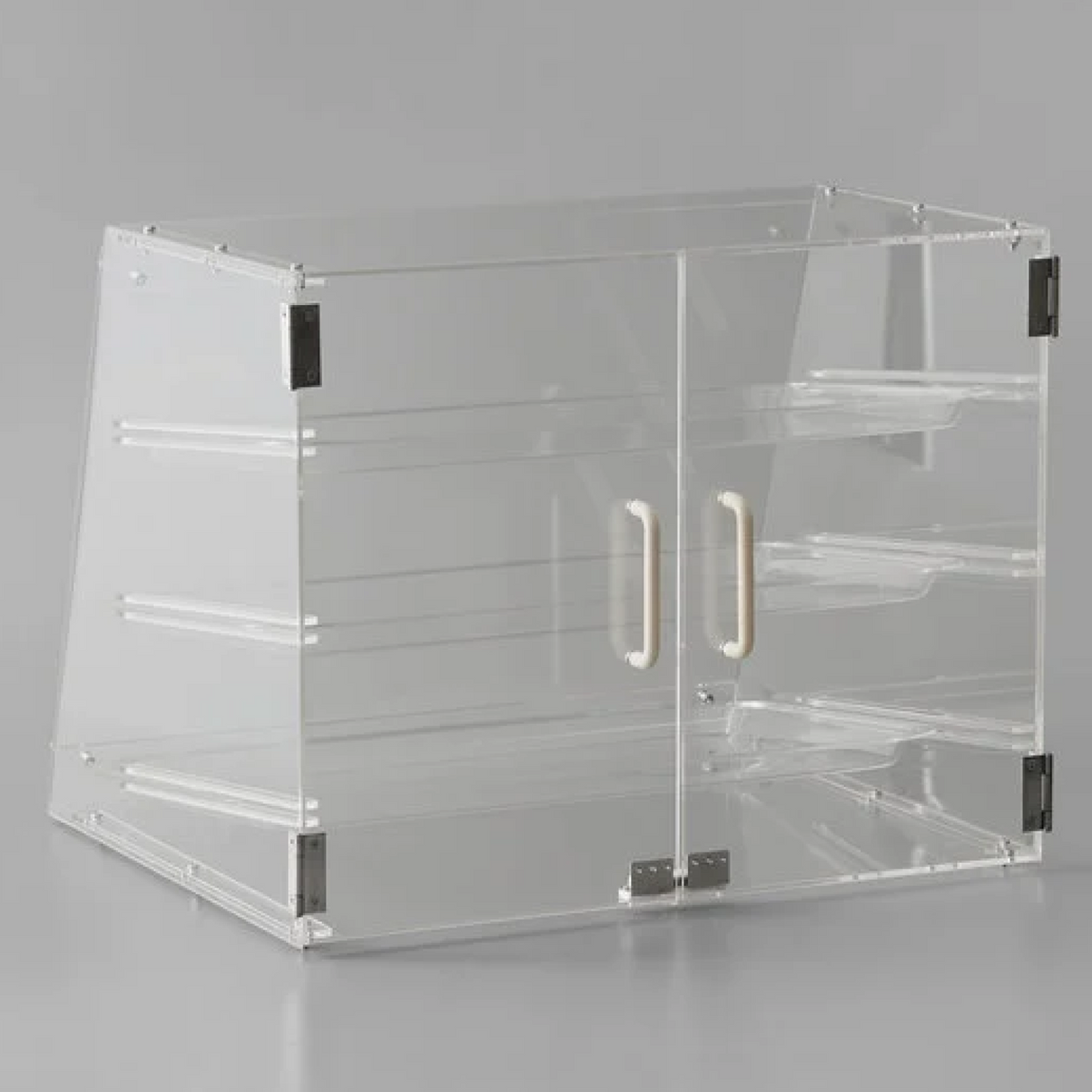 3 Tier Acrylic Bakery Display Case With Rear Doors | Detdtbc10903