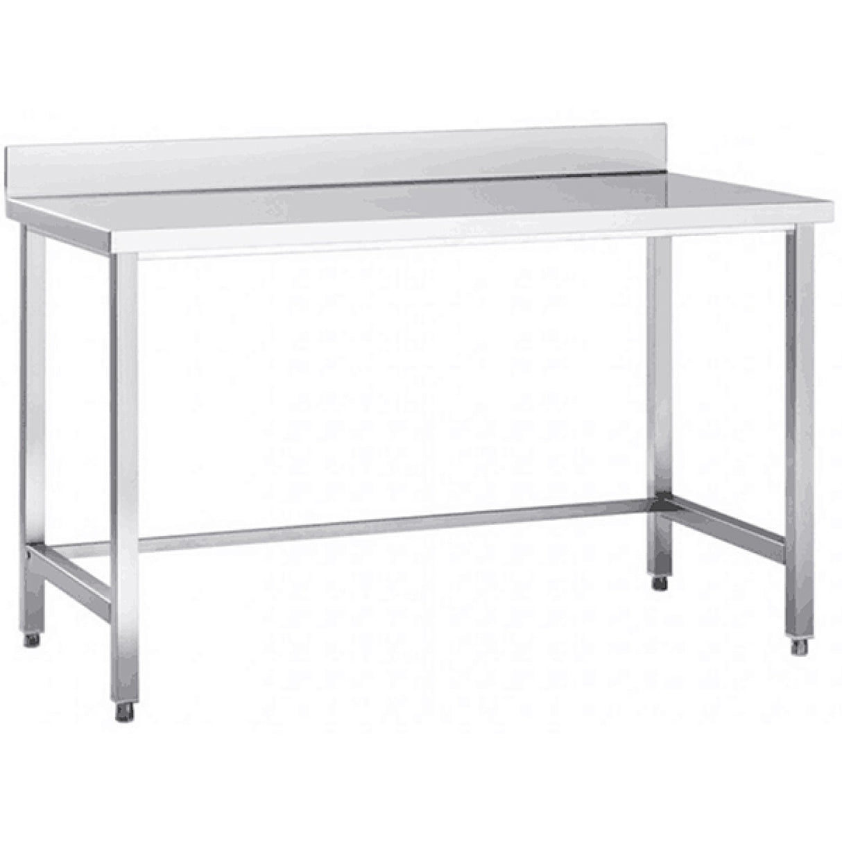 Professional Work Table Stainless Steel No Bottom Shelf Upstand 1000x700x965mm | Dw7100