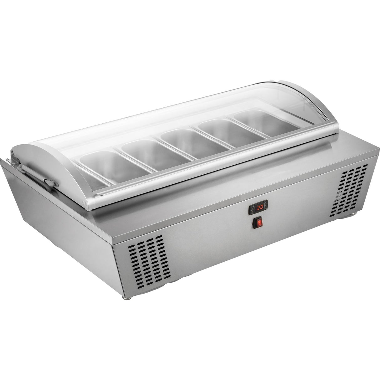 Professional Gelato &Amp; Ice Cream Serving Display Counter 100 Litres Stainless Steel | Dw676
