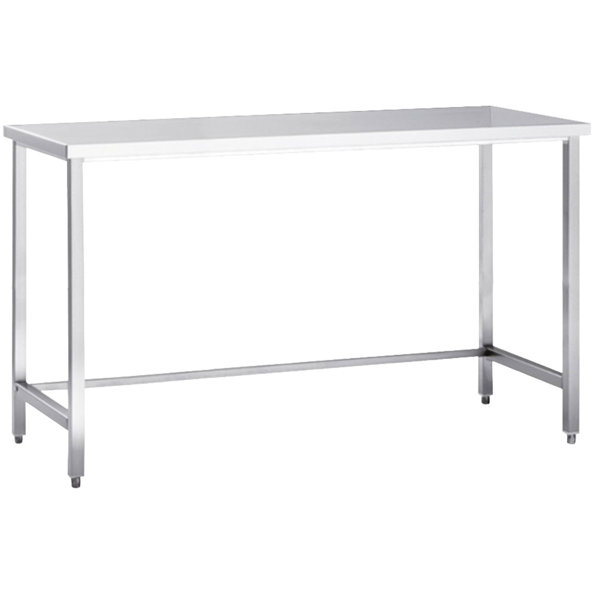 Professional Work Table Stainless Steel 1400x700x965mm | Dw7140 Wo