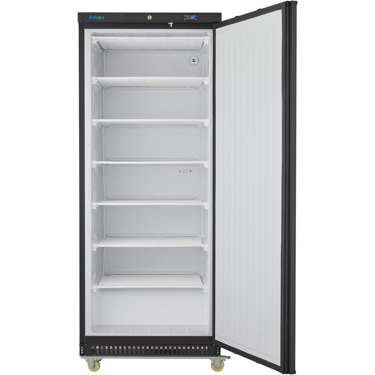 600lt Commercial Freezer Upright Cabinet Black Single Door | Dwf600 Bc