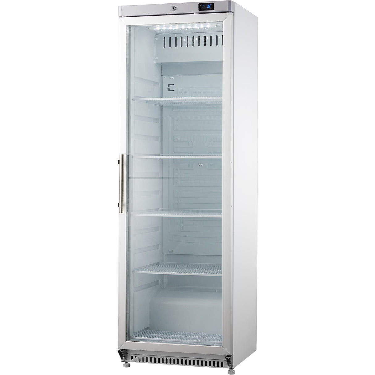 400lt Commercial Refrigerator Stainless Steel Upright Cabinet Single Glass Door | Dwr400 Gss