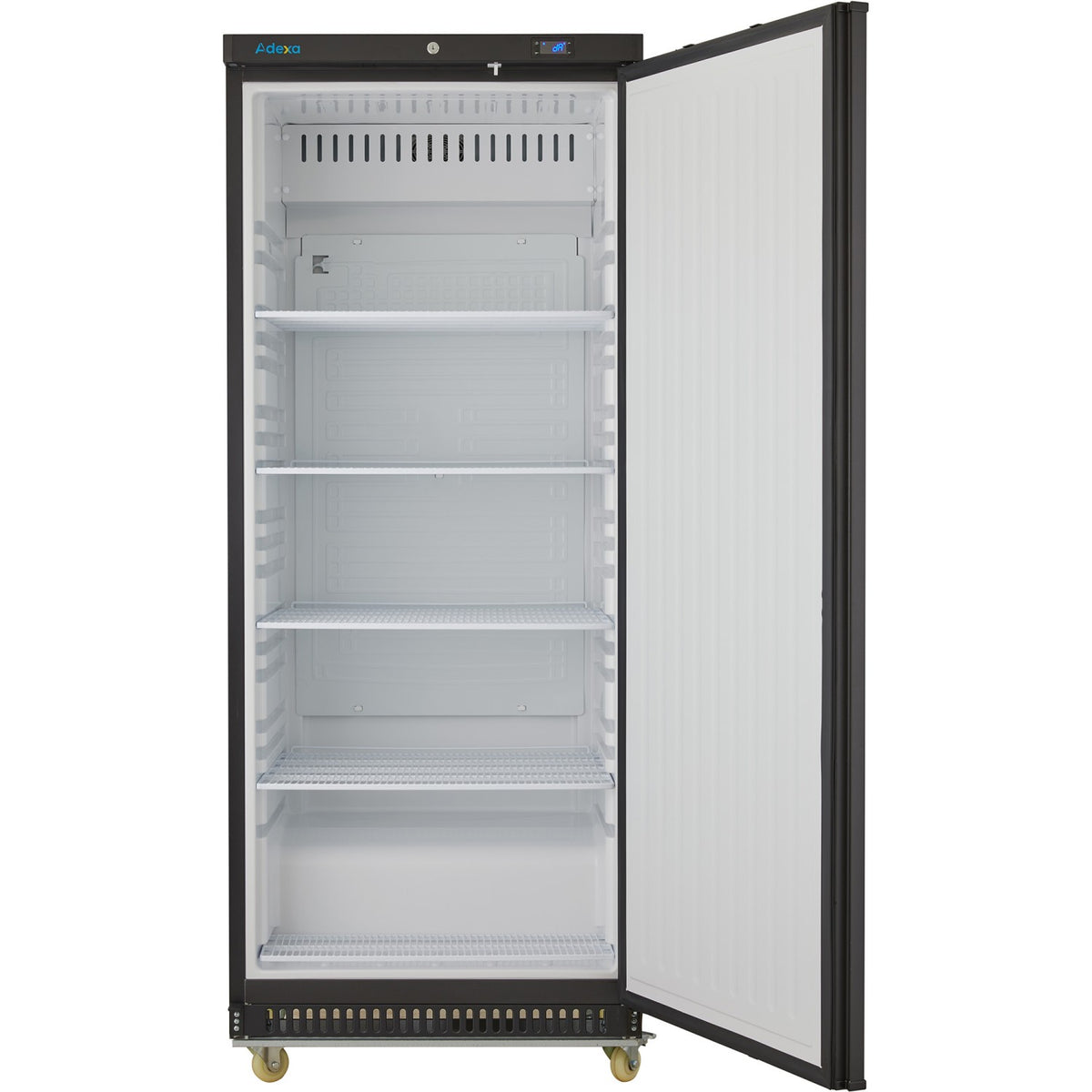 600lt Commercial Refrigerator Upright Cabinet Black Single Door | Dwr600 Bc