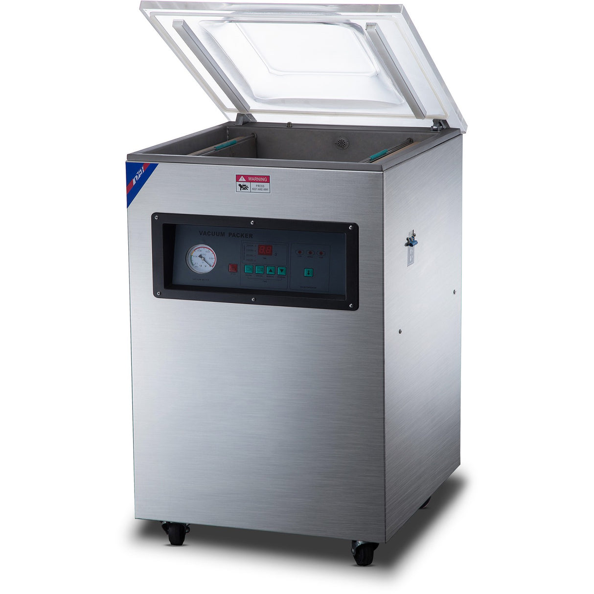 Chamber Vacuum Machine Double Seal Bar 20m³/Hour Freestanding 500mm | Dzq500 B