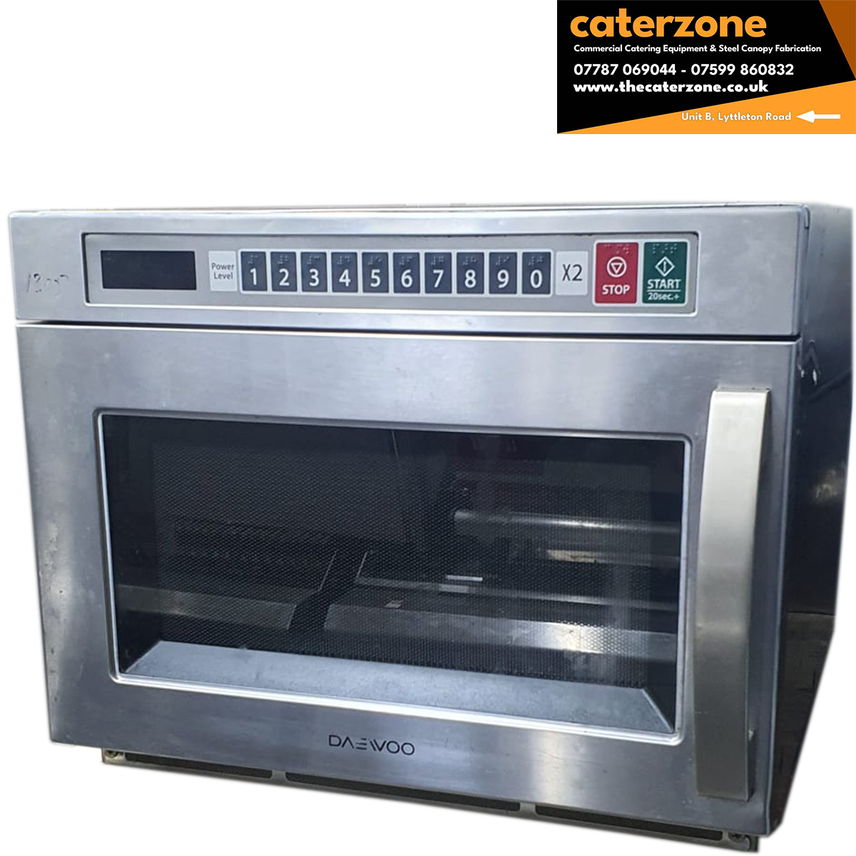 Daewoo KOM9F50 1500w Commercial Microwave Oven - Refurbished