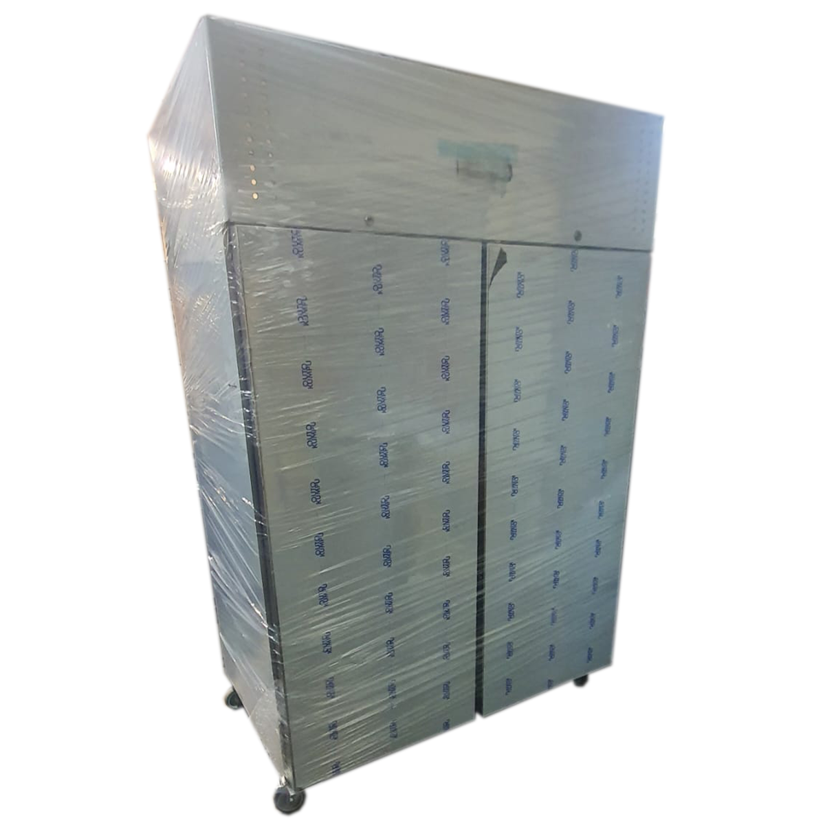 1200lt Double Door Fridge Stainless steel Upright cabinet Twin door GN2/1 Fan assisted cooling - Special Price