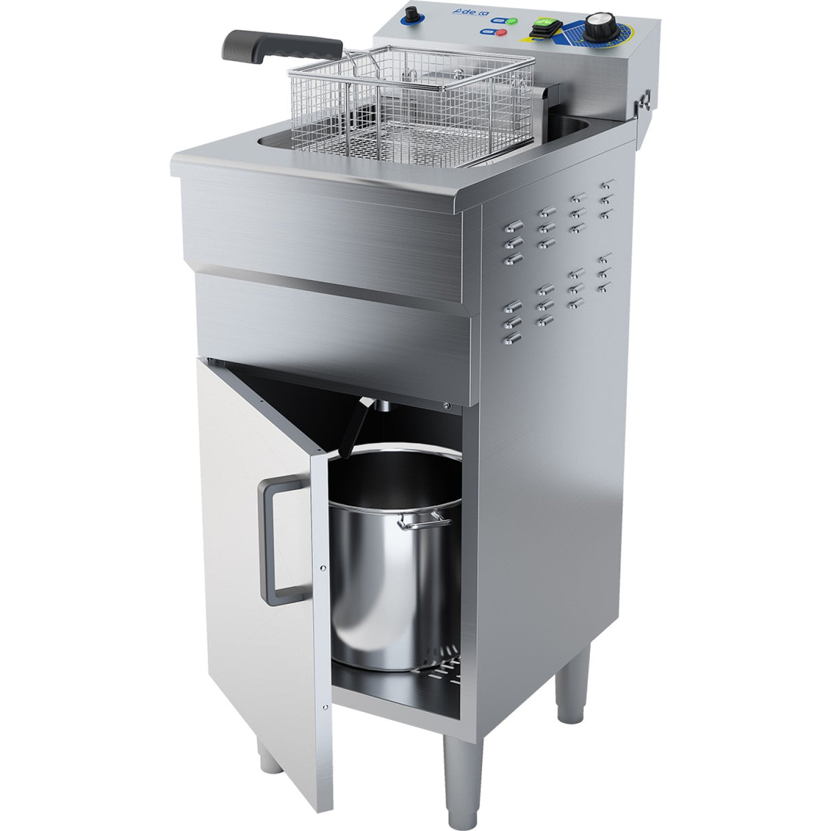 Commercial Fryer Single Electric 16 Litre 3k W Free Standing | Ef161 Vc