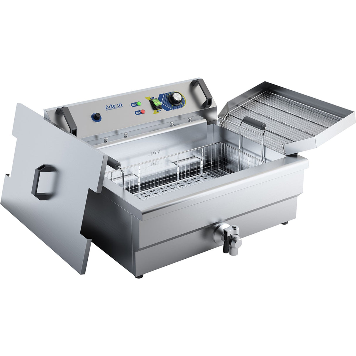 Commercial Fryer Electric 22 Litres 3k W Countertop | Ef201 V