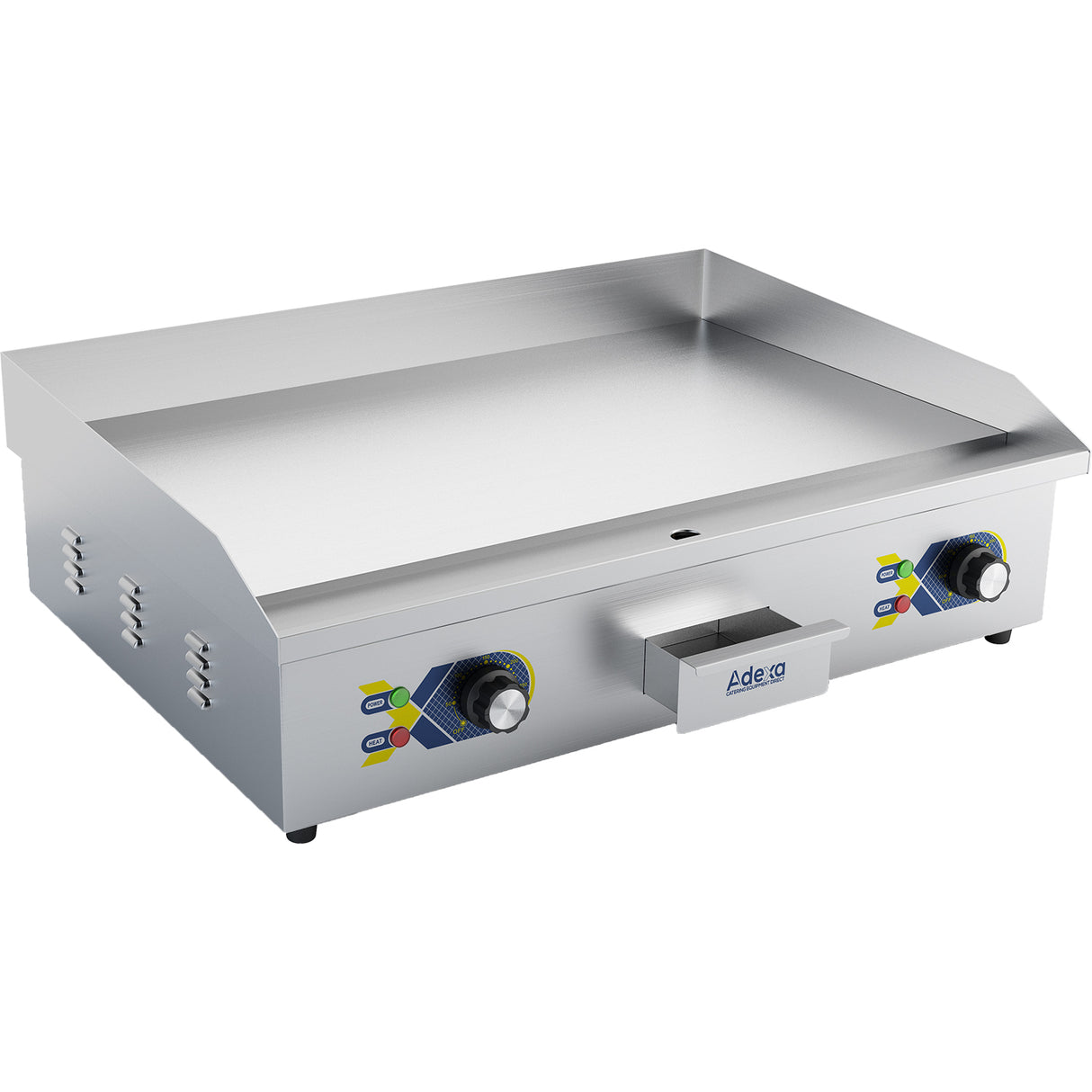 Commercial Griddle Smooth 730x550x240mm 4.4k W Electric | Eg8201