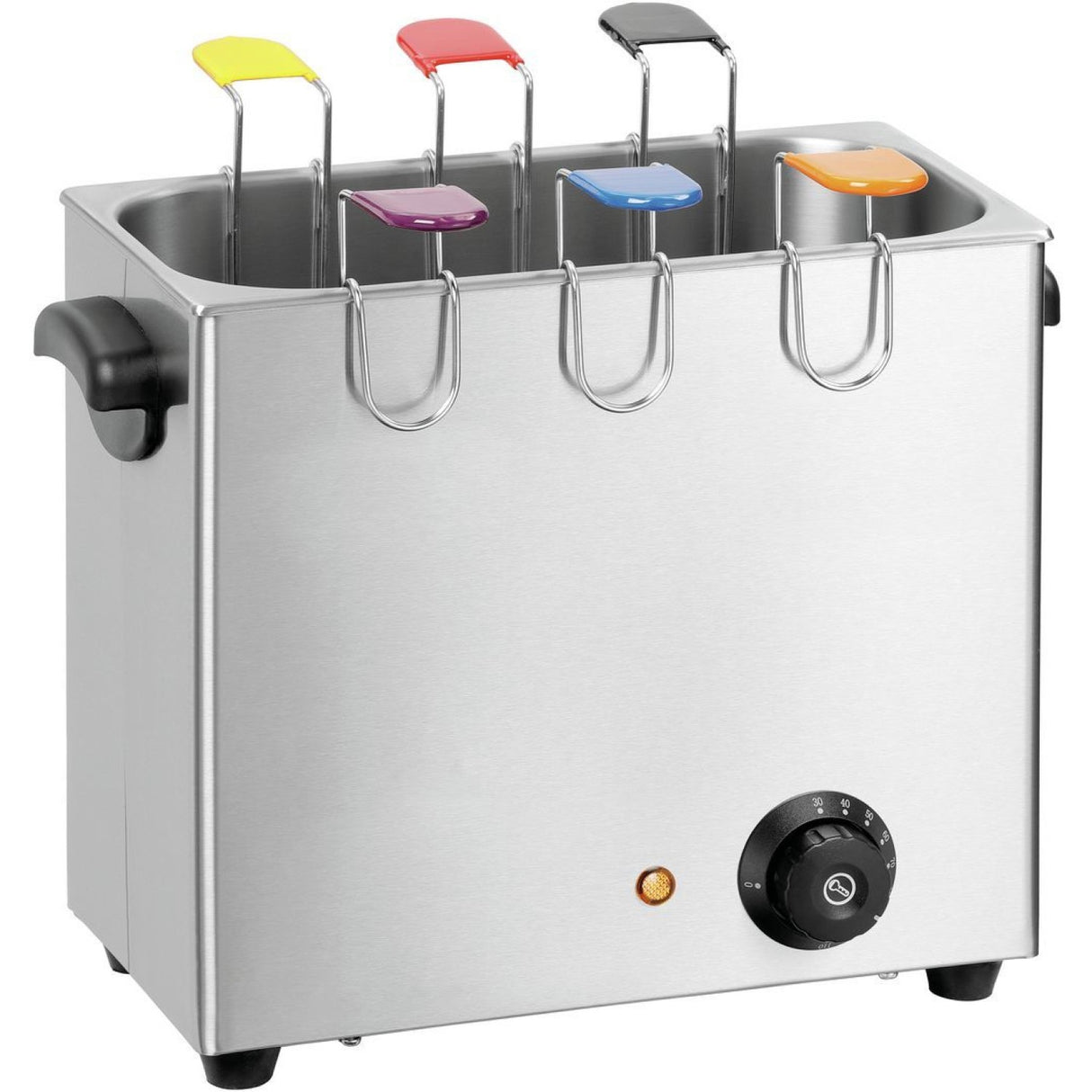 Commercial Egg Boiler Stainless Steel 6 Holders | Egg