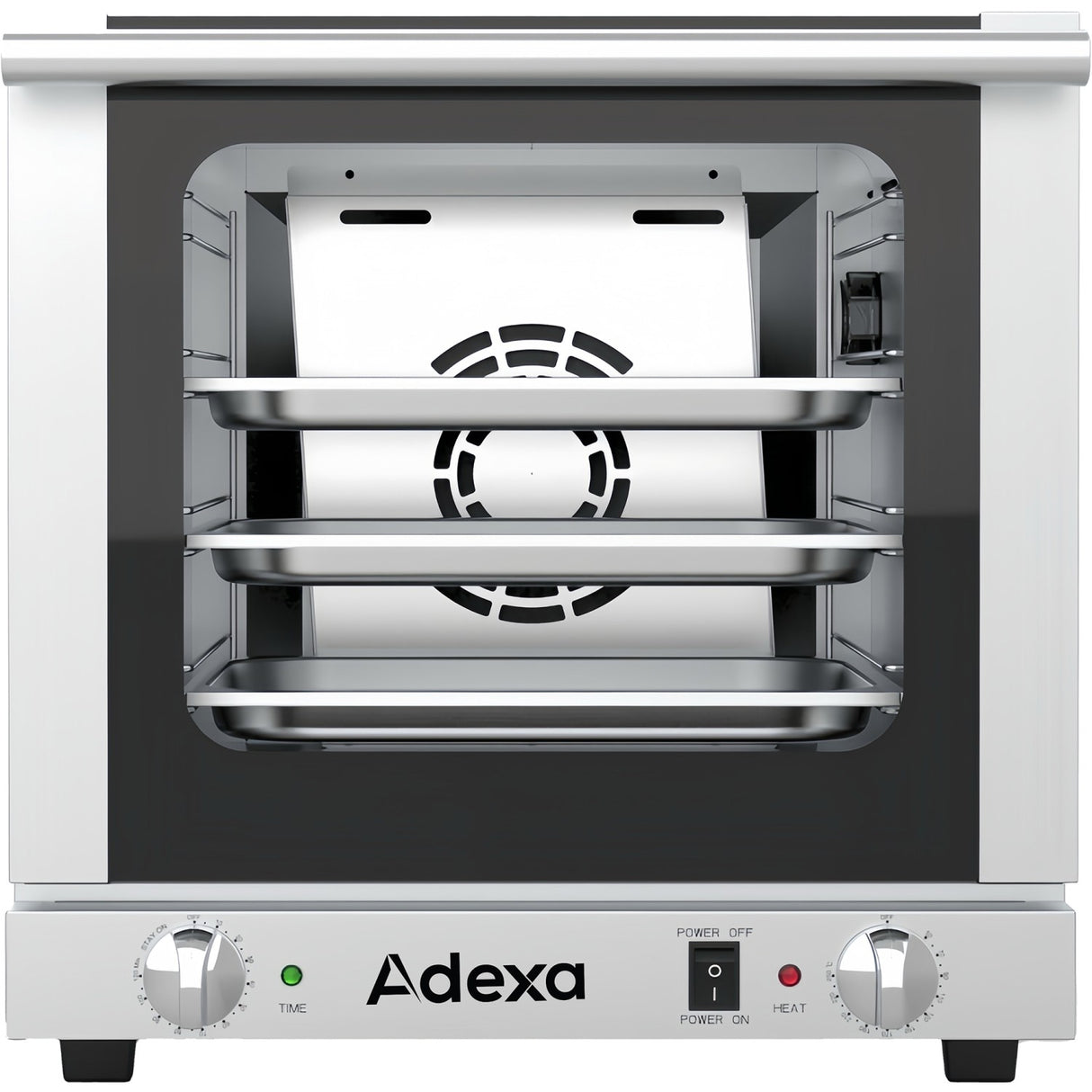 Professional Convection Oven Electric 4 X Gn2/3 Mechanical Controls Tilt Door | Ek120119 A