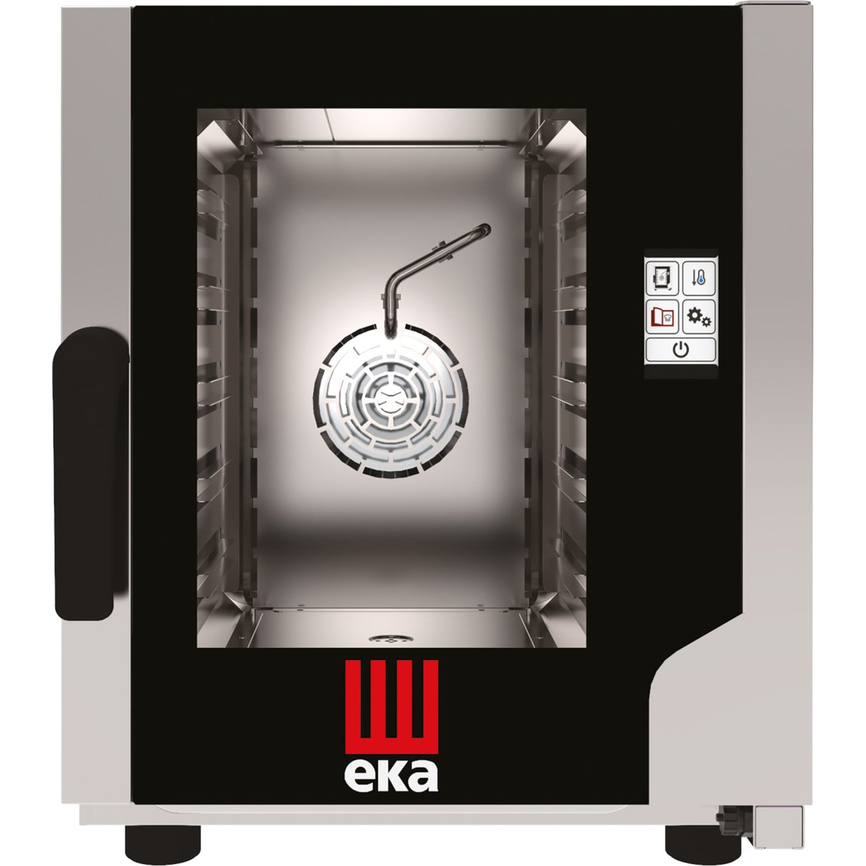 Professional Combi Steamer Electric 5 Trays Gn2/3 Digital Direct Steam | Tecnoeka Ekf523 Ntud