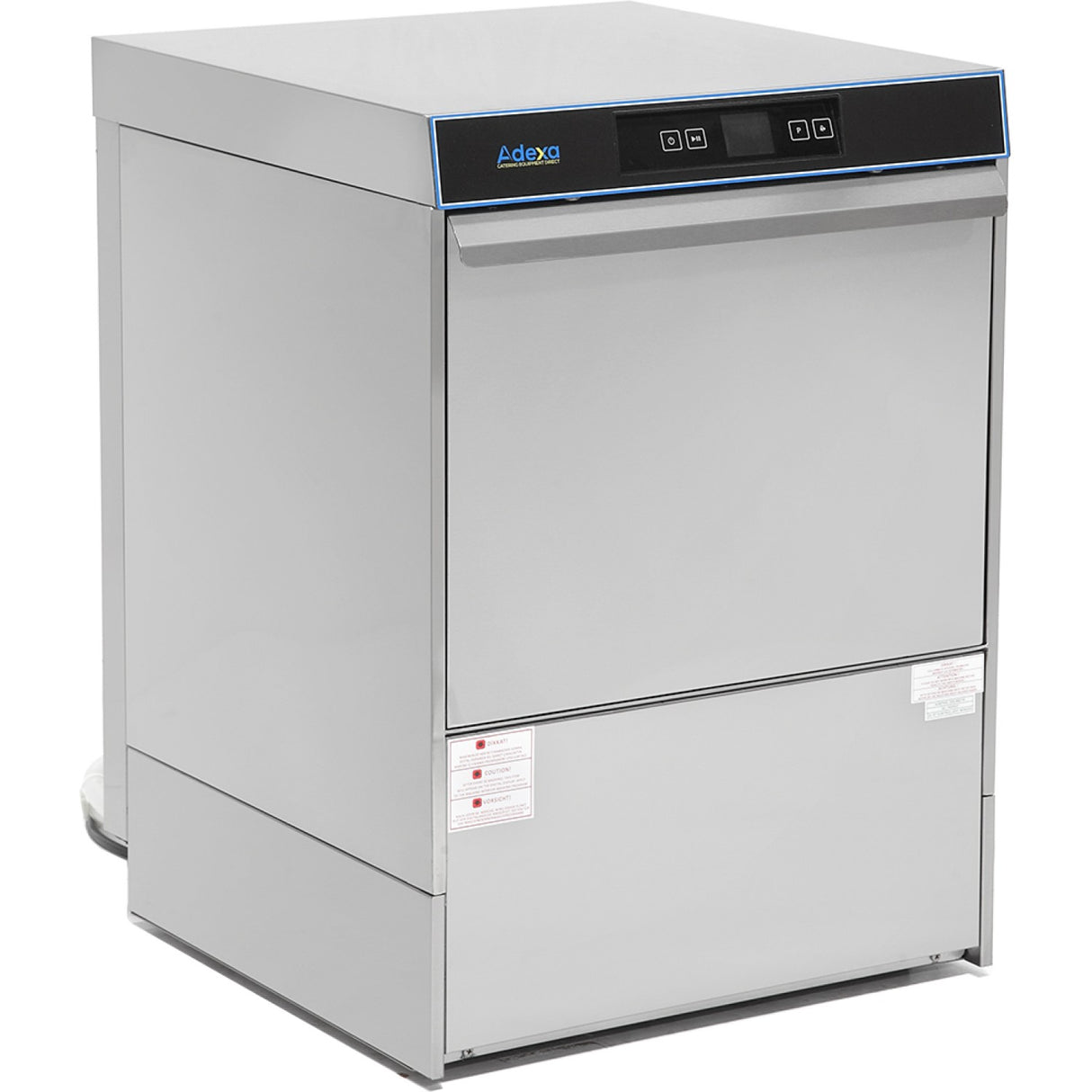 Commercial Dishwasher 540 Plates/Hour 500mm Basket Digital Drain Pump Detergent Pump Rinse Aid Pump 230 V |  Emp500 Sdf