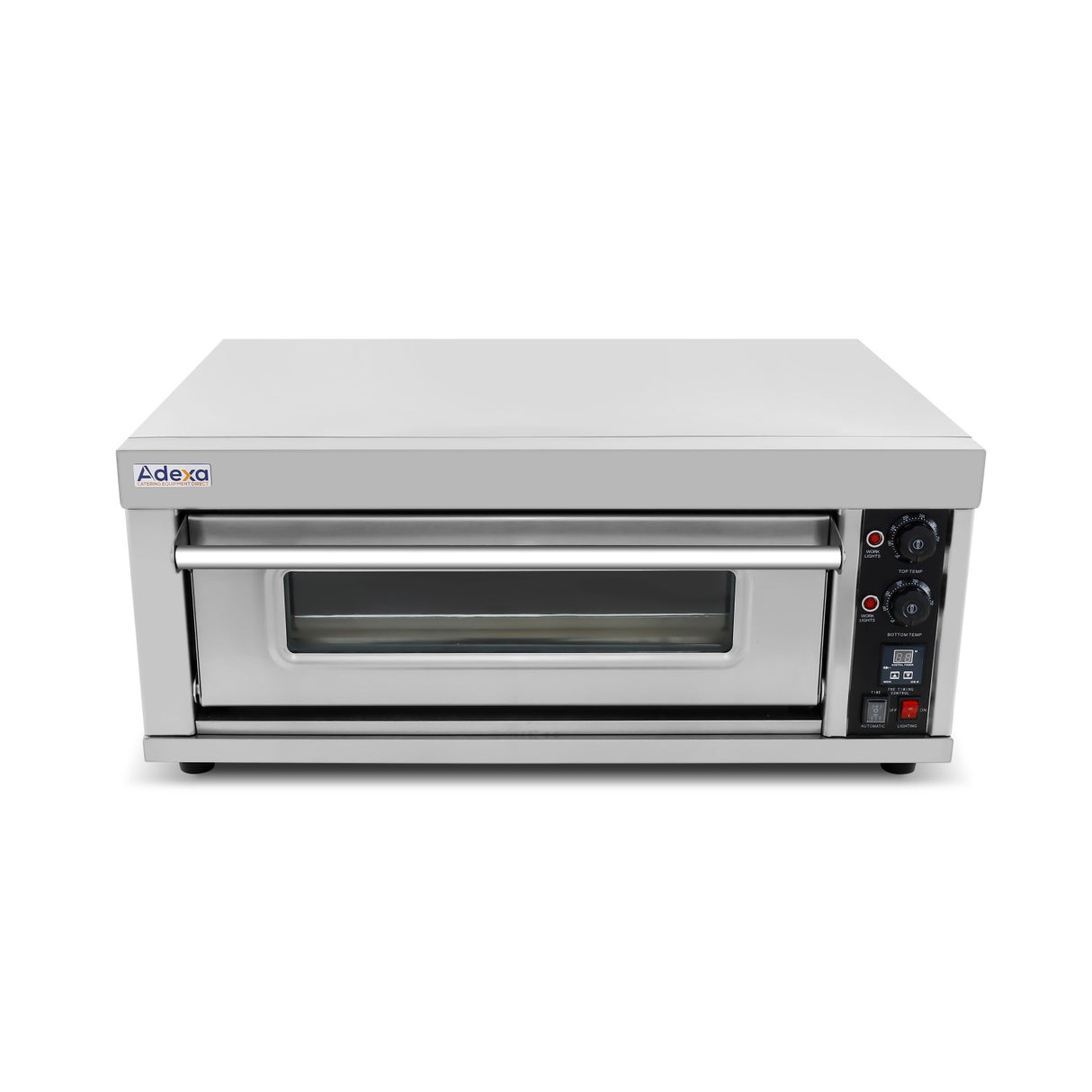 Commercial Pizza Oven Electric 650x500mm 4.4k W 4 Pizzas At 10&Quot; | Mareo101 D