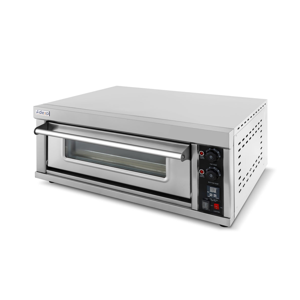 Commercial Pizza Oven Electric 650x500mm 4.4k W 4 Pizzas At 10&Quot; | Mareo101 D