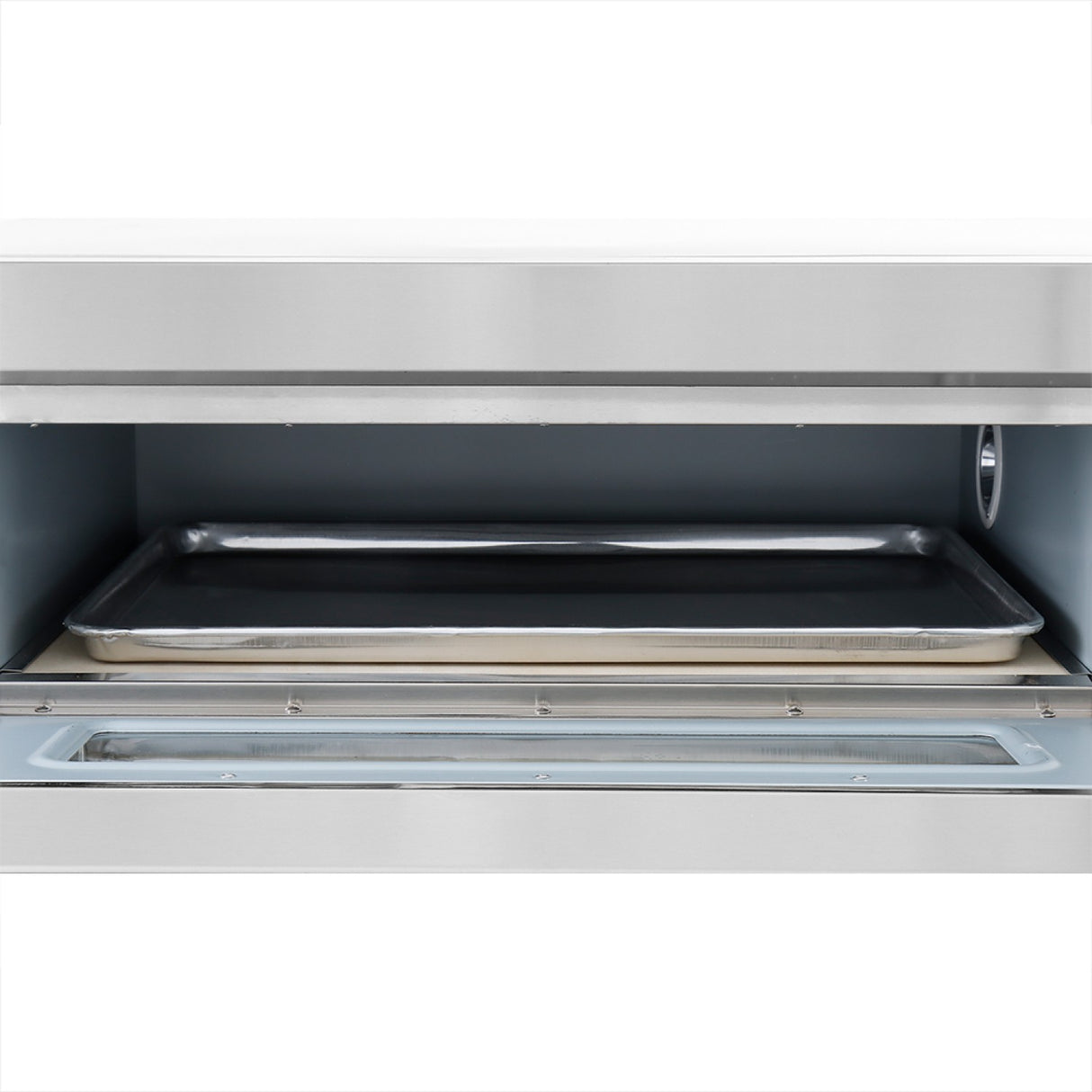 Commercial Pizza Oven Electric 650x500mm 4.4k W 4 Pizzas At 10&Quot; | Mareo101 D