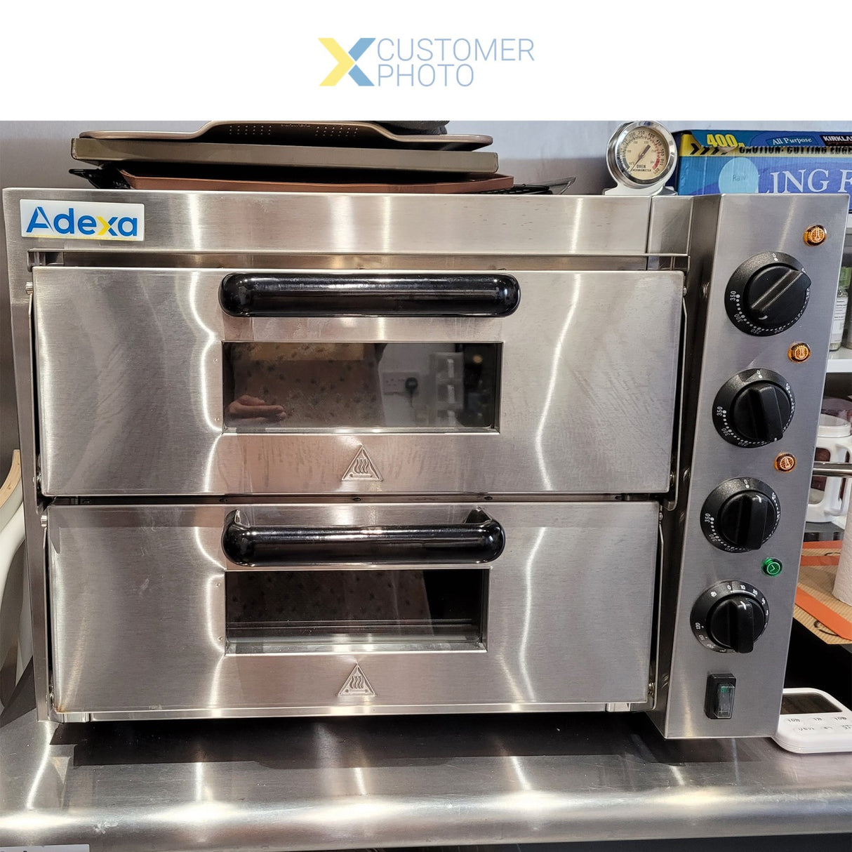 Electric Pizza Oven 4+4 Pizzas Of 8’’ | Ep2 St