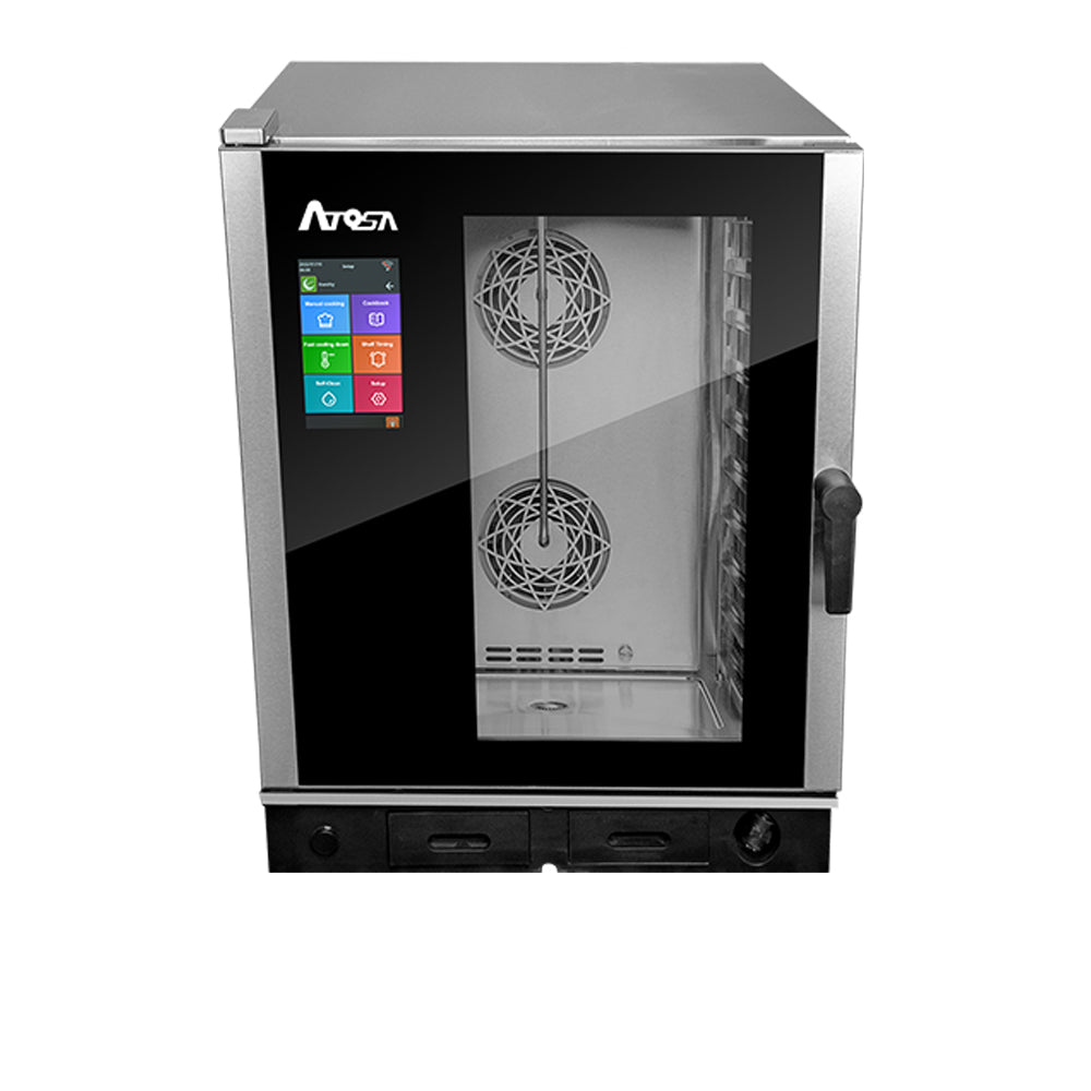 Atosa Electric Combi Oven for Gastronomy Use: 10 x GN 1/1 trays