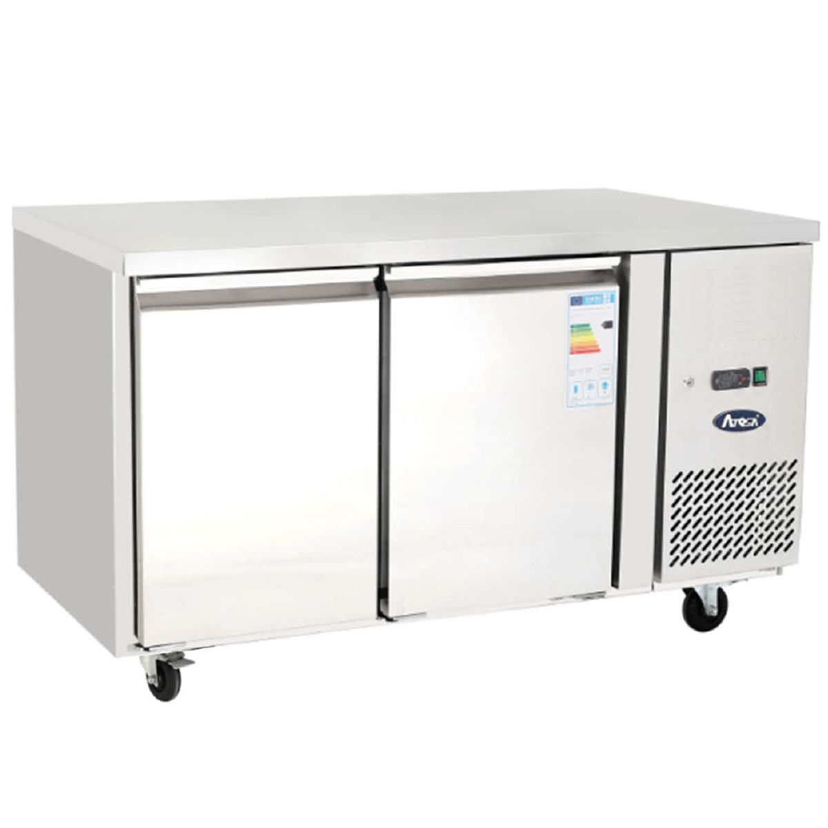 Atosa EPF3422HD Two Door Counter Fridge 280ltrs