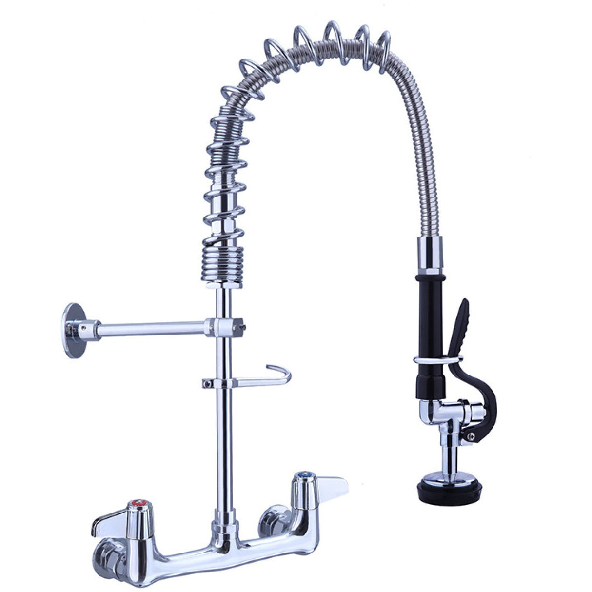 Pre Rinse Spray Unit Wall Mount Double Inlet Height 500mm Stainless Steel | Eq7802 A