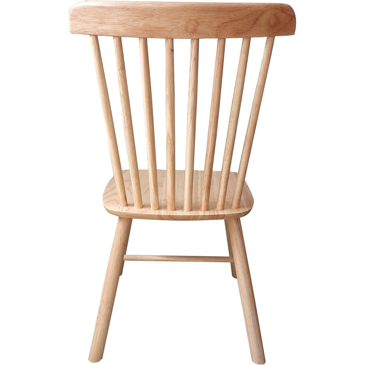 Wood Windsor Back Dining Chair With Wooden Seat | F1069