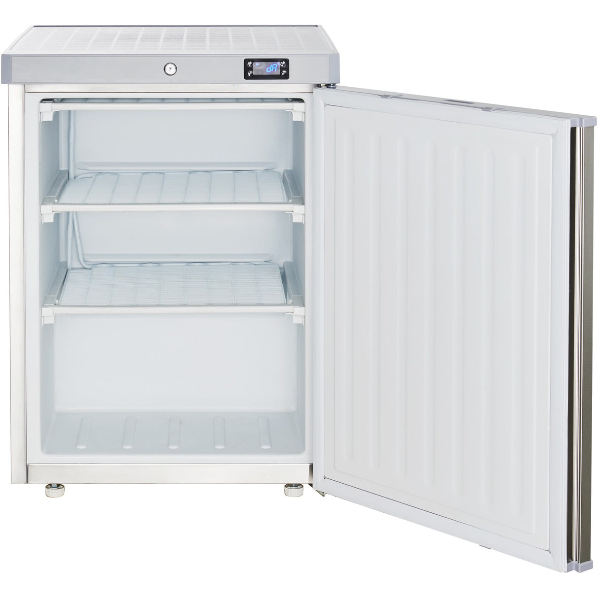 200lt Commercial Freezer Undercounter Stainless Steel Single Door | Dwf200 Ss