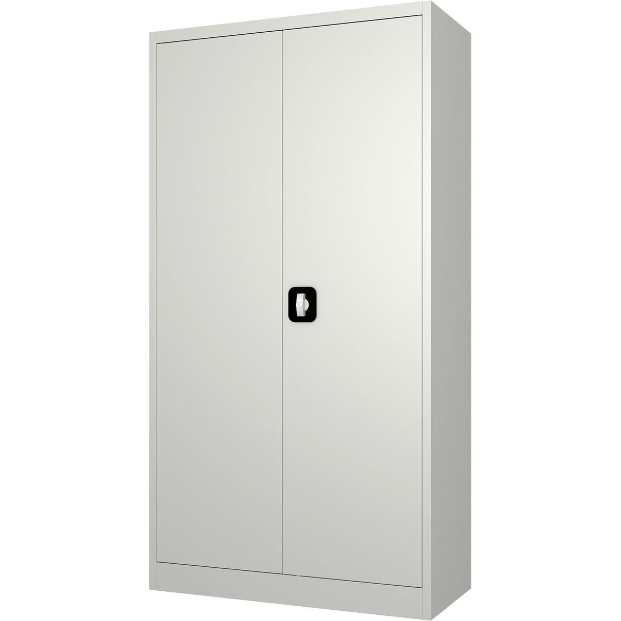 Commercial Steel Grey/White Storage Cupboard With 4 Shelves And Lock 800x400x1800mm | Fca18 White