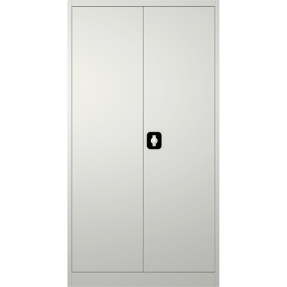 Commercial Steel Grey/White Storage Cupboard With 4 Shelves And Lock 800x400x1800mm | Fca18 White