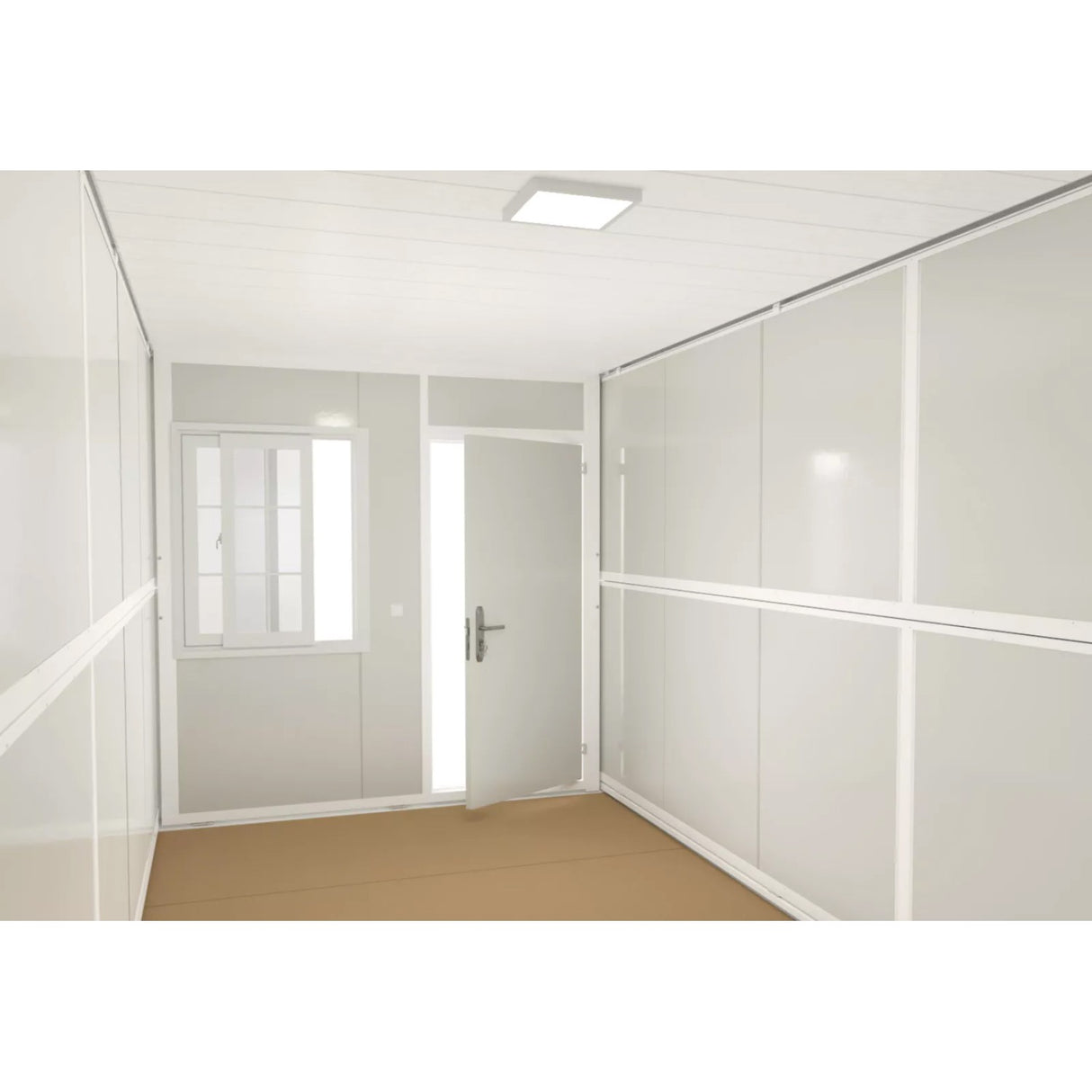 Folding Container Prefab Warehouse Office Fireproof &Amp; Insulated With Electrical System 5800x2500x2390mm 1100kg | Fch