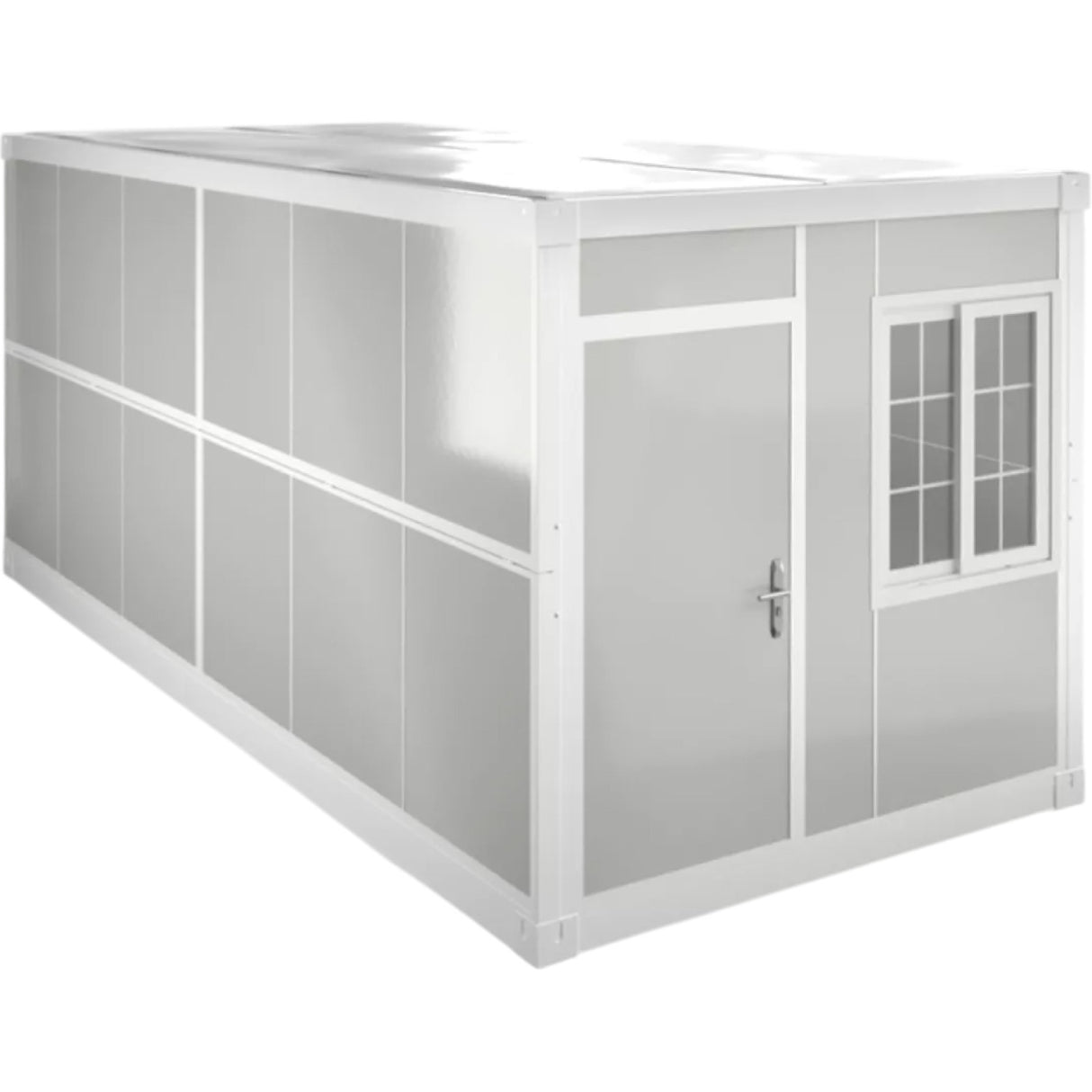Folding Container Prefab Warehouse Office Fireproof &Amp; Insulated With Electrical System 5800x2500x2390mm 1100kg | Fch