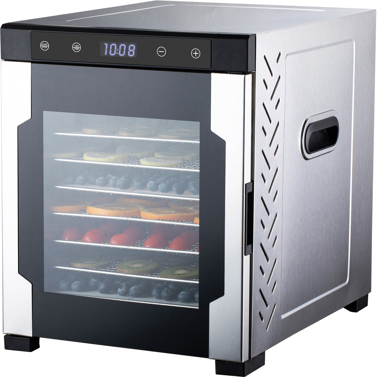Commercial Food Dehydrator 10 Removable Trays 0.9k W | Fd10 A