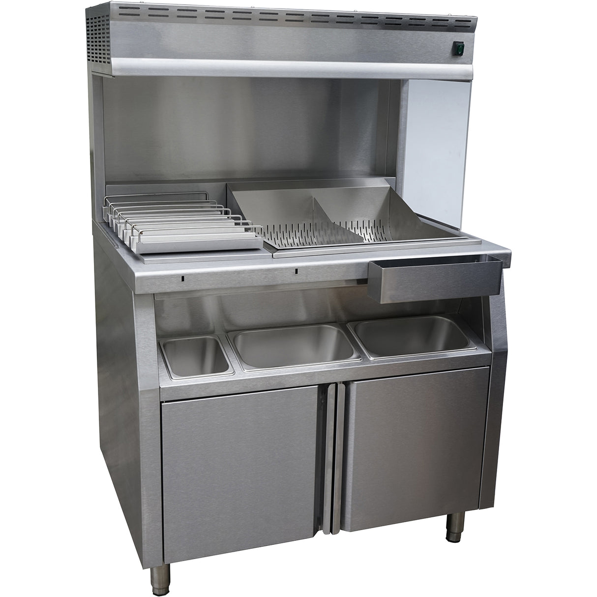 Chips Scuttle/Dump Bagging &Amp; Warming Station | Ffb10