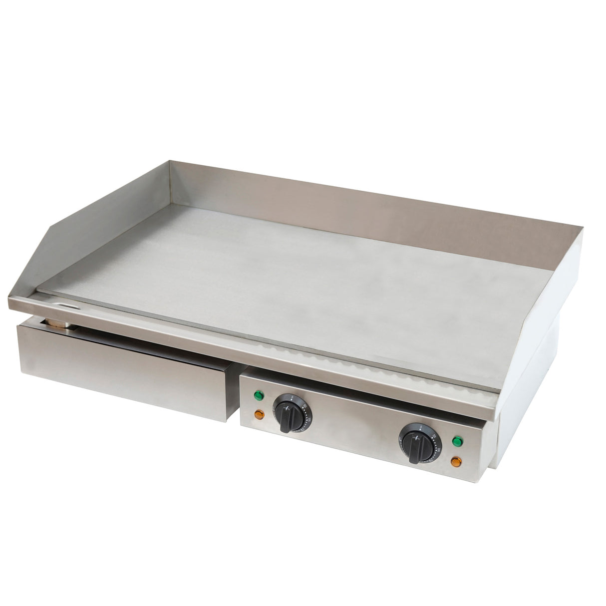 Commercial Griddle Smooth 730x500x230mm 4.4k W Electric | Ft820