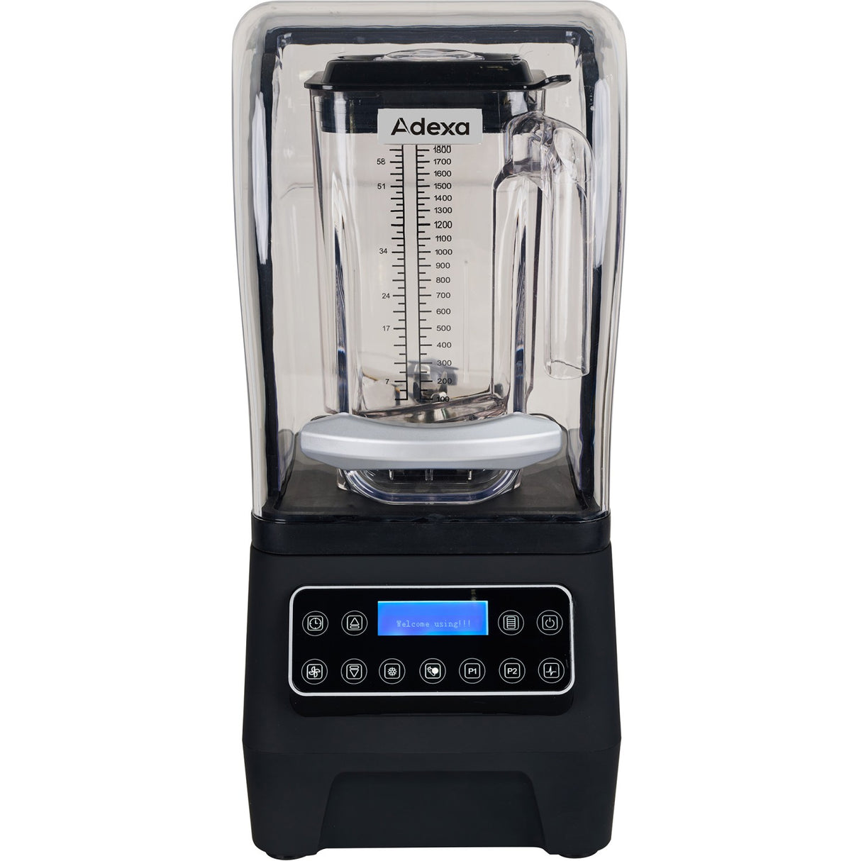 Commercial Blender With Sound Cover 1800 W 2.0 L Jar 28000rpm 250x220x500mm | Ft906 D
