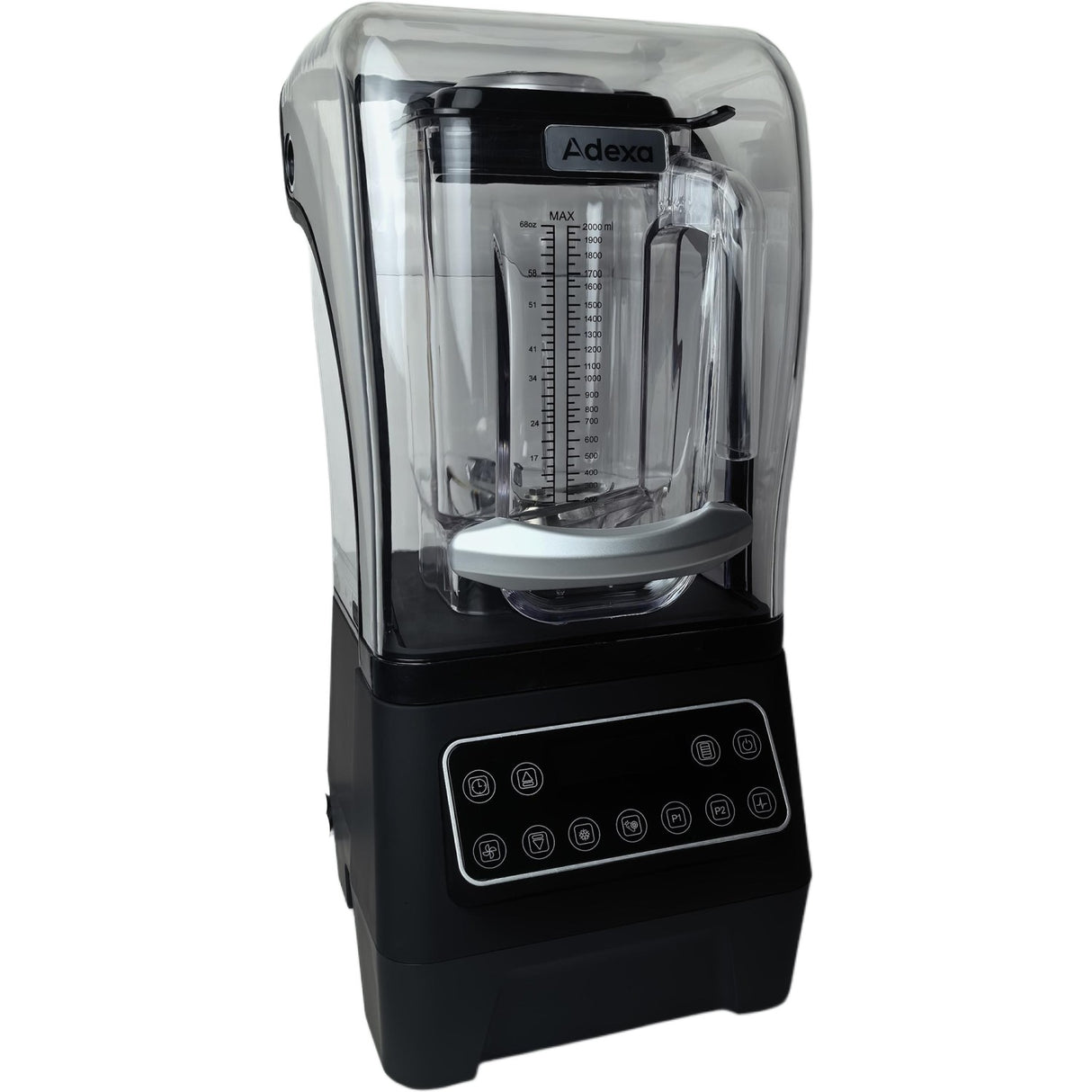 Commercial Blender With Sound Cover 1800 W 2.0 L Jar 28000rpm 250x220x500mm | Ft906 D
