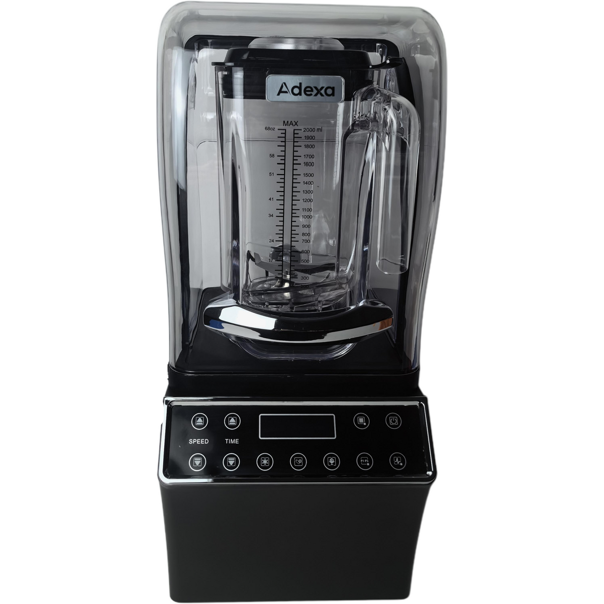 Commercial Blender With Sound Cover 1800 W 2.0 L Jar 28000rpm 250x220x500mm | Ft916 D