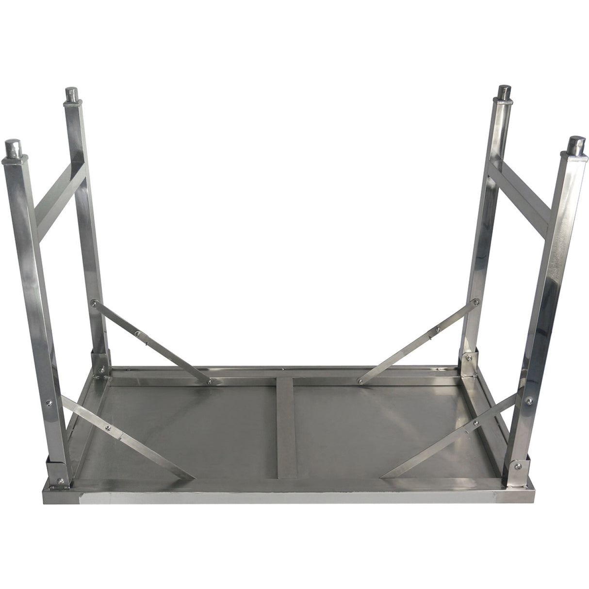 Folding Stainless Steel Work Table 1800x600x850mm | Fw41876150